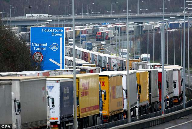 граничен контрол при логистични превози между Великобритания и ЕС