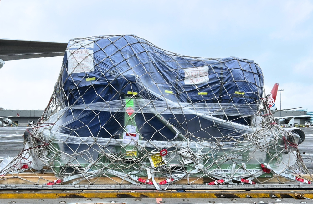 Delamode Baltics Aviacijos logistikos paslaugos orlaivių variklių pervežimas