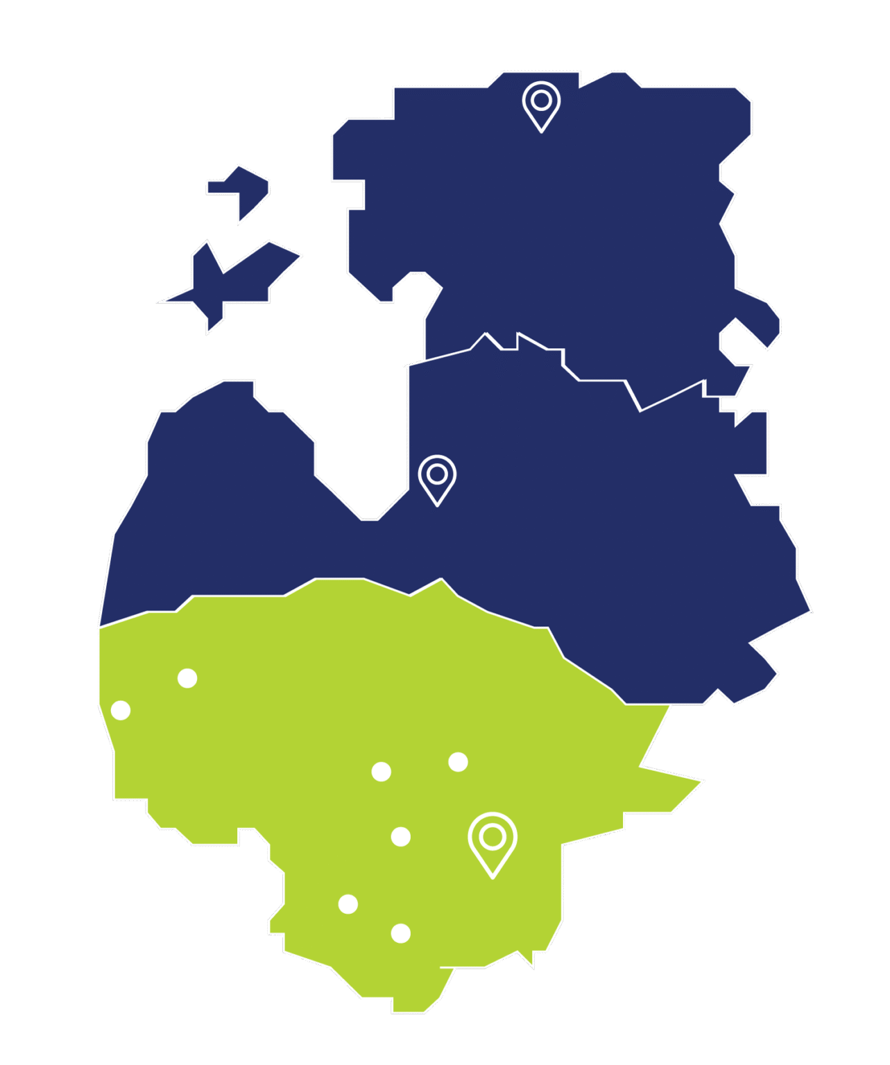 Kelių transportas Delamode Baltics ofisai visose Baltijos šalyse