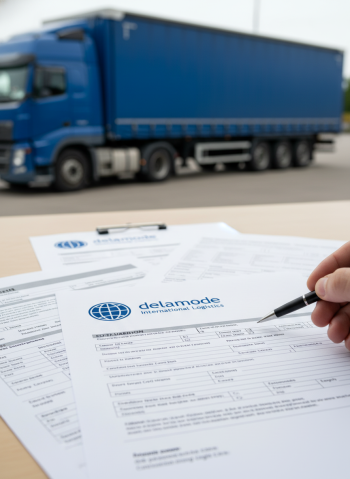 Delamode Baltics muitinės tarpininkavimas tranzito proceduros